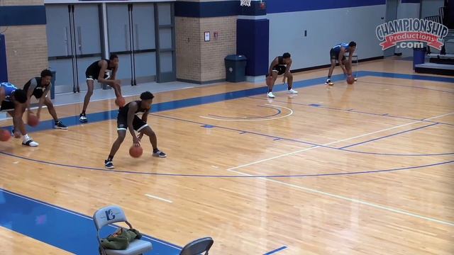 The "Two-Minute Dribble" Basketball Drill to Improve Ball Handling! смотреть онлайн