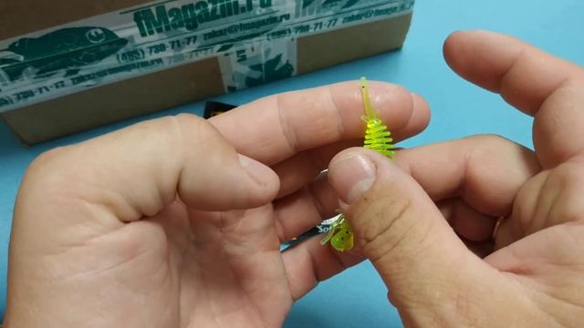 Видеообзор съедобной личинки стрекозы German MaGGot 65 по заказу Fmagazin смотреть онлайн