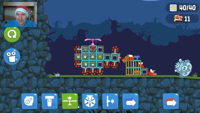 BadPiggiesHD СТРОИМ ВЕЗДЕХОД! BUILDING A ROVER! Игра в песочницу. Playing in the sandbox. смотреть онлайн