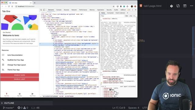 How to build an Ionic 4 Theme Switcher & Dynamic CSS Variables смотреть онлайн