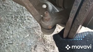 Биение, стуки на кочках и при торможении в рейке, конченый рулевой наконечник Рено Логан, Сандеро.