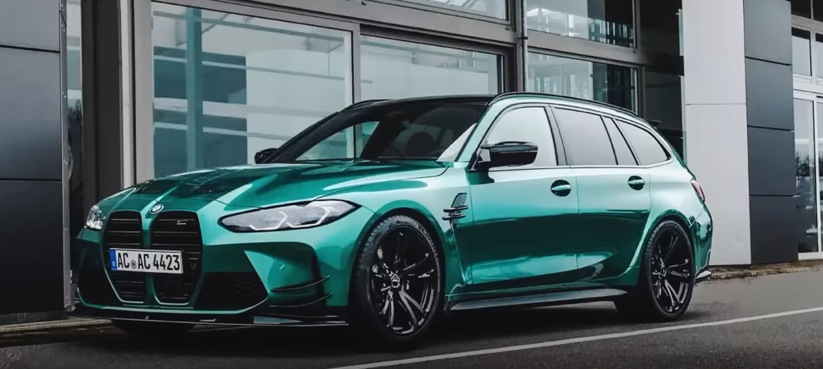 «BMW M3 Touring» - все последние улучшения нового универсала смотреть онлайн