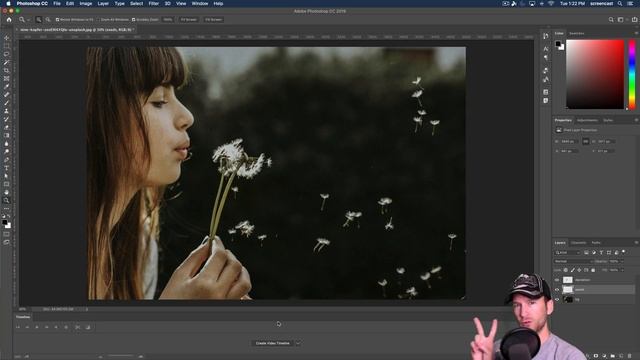 Animate a Still Photo in Photoshop смотреть онлайн
