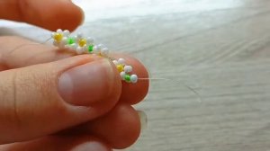 |?|туториал на кольцо из бисера цветочки(?ромашки?)/как сплести кольцо из бисера цветочки,ромашки|?