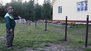 Основание под забор готово!.mp4