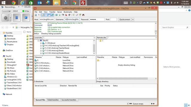 Connecting to FtpClient смотреть онлайн