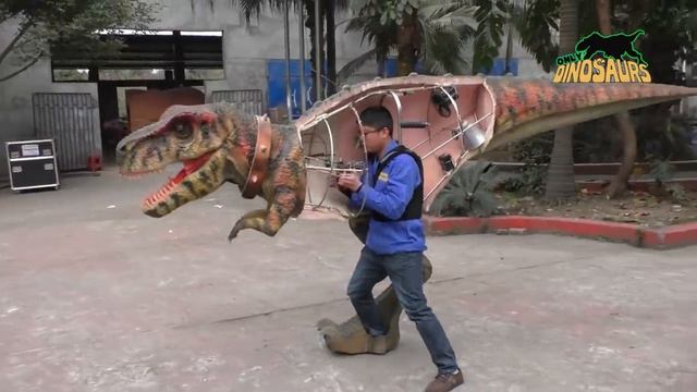 HOW TO OPERATE DINOSAUR COSTUME смотреть онлайн