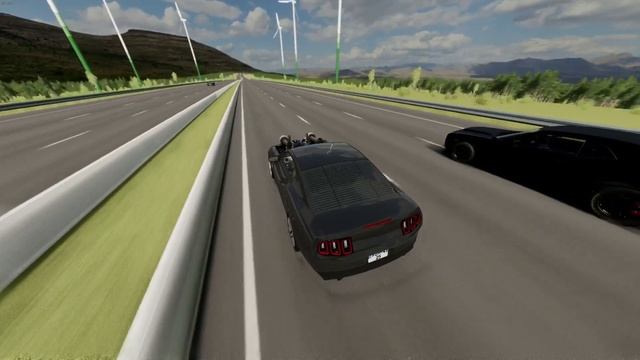 Beamng - No Hesi with Ford Mustang & Dodge Challenger смотреть онлайн