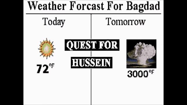 Title Screen - Quest for Al Qaeda: The Hunt for Hussein смотреть онлайн
