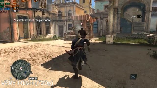 ASSASSIN'S CREED BLACK FLAG | i5 2500 + GTX 650 1gb | 720p very high and medium setting смотреть онлайн
