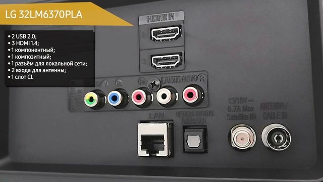 Телевизор LG 32LM6370PLA (32LM6370) смотреть онлайн