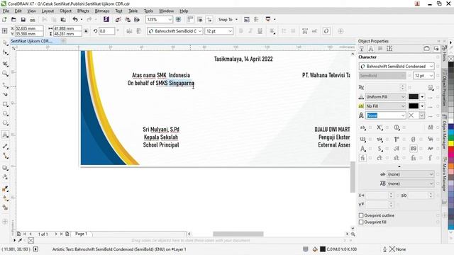 Download Contoh Sertifikat Uji Kompetensi Word, Photoshop Dan Coreldraw смотреть онлайн