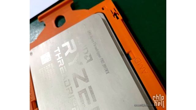 AMD Ryzen Threadripper PRO 3995WX Processor Pictured 8 channel DDR4 смотреть онлайн
