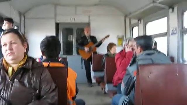 Гитарист в подмосковной электричке смотреть онлайн