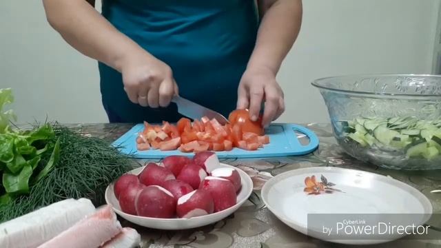 #Салаты#salad Витаминный салат. смотреть онлайн