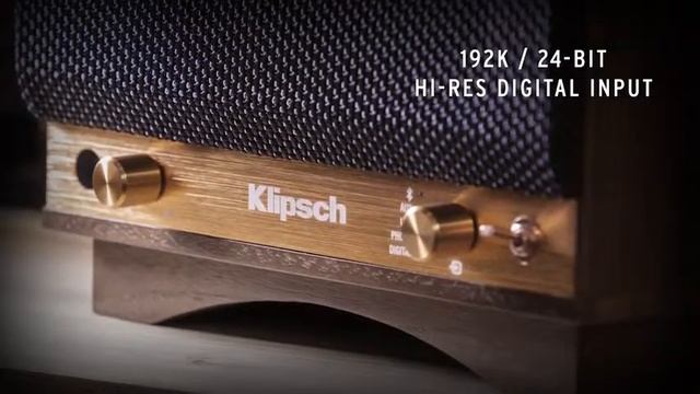 Klipsch The Sixes Powered Monitor – Walnut Veneer - 1” titanium-loaded tweeters with tractrix horns смотреть онлайн