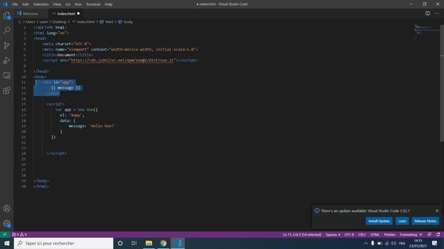 2 Cours VUEJS In Arabic | Use Vuejs CDN смотреть онлайн