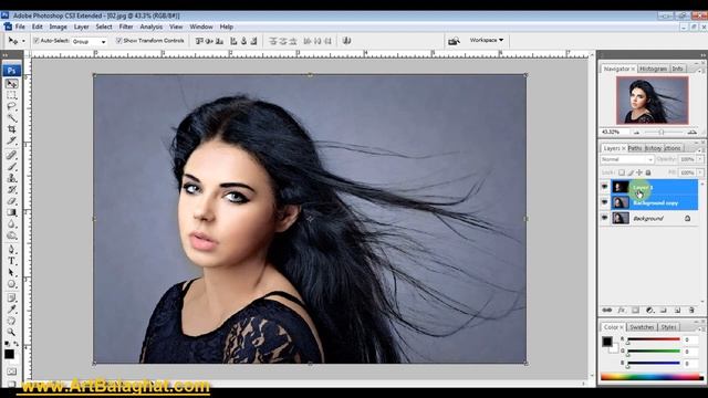 How To Hair Cutting In Photoshop CS3 In Hindi ART Balaghat смотреть онлайн