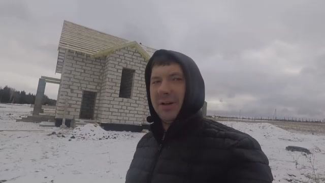 Проект дома по Древнерусским Саженям и Васту из газобетона, делаю обзор его строительства смотреть онлайн