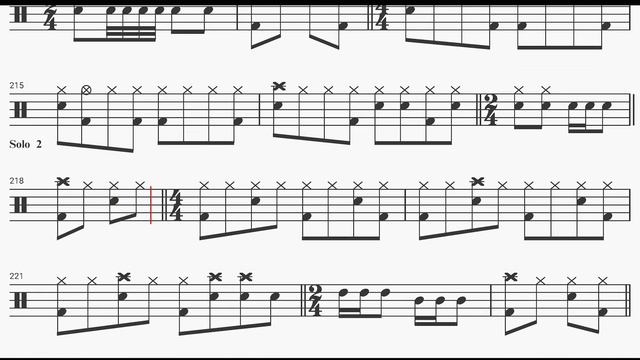 MASTER OF PUPPETS (DRUM SCORE,SHEET) смотреть онлайн