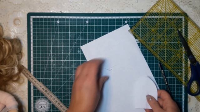 Как сделать выкройку шапки ушанки для текстильной куклы Подробный МК смотреть онлайн