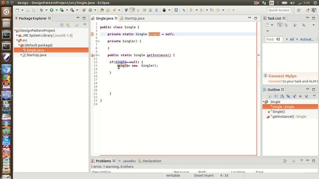 التعرف على ال Singleton design pattern смотреть онлайн