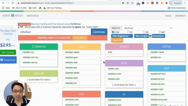 How To Choose Your Perfect Domain | Business Name Generator | SEO Tutorial