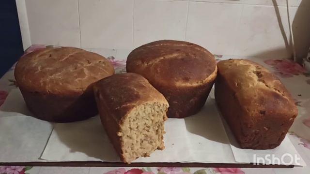 Вкусный хлебушек. На фруктовых дрожжах. смотреть онлайн