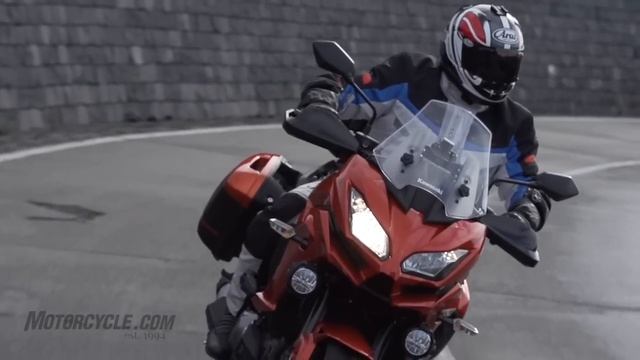 2015 Kawasaki Versys 1000 LT Review смотреть онлайн