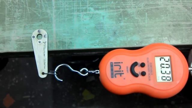 Испытания фанерной качалки (береза 3 мм, плечо 50 мм) смотреть онлайн