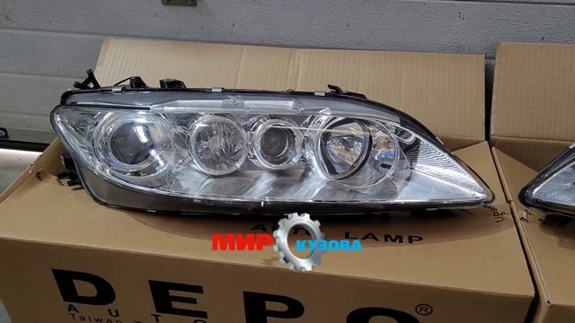 Mazda 6 gg фара новая depo мазда 6 гг. МирКузова смотреть онлайн
