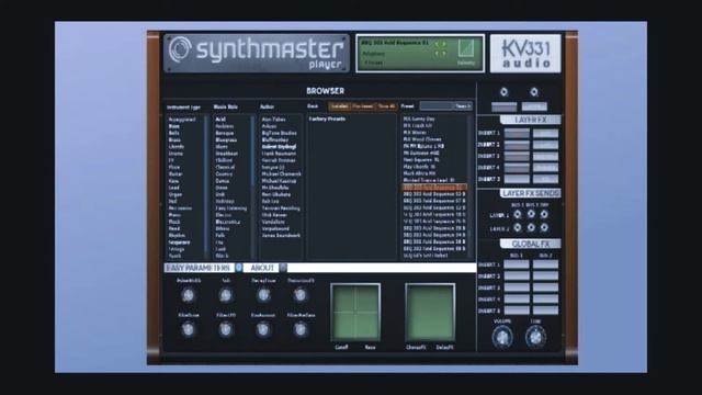 SYNTH MASTER PLAYER FREE VST SOUND DEMO 100S OF PRESETS смотреть онлайн