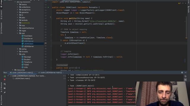 JAVA: REST Hello World (M11-E04) смотреть онлайн