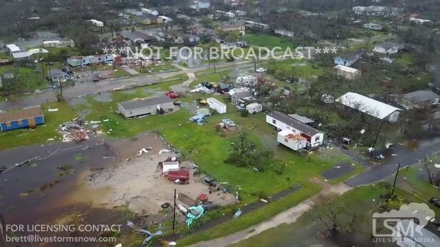 08-26-2017 Rockport, Texas - Hurricane Harvey aerial imagery destruction смотреть онлайн
