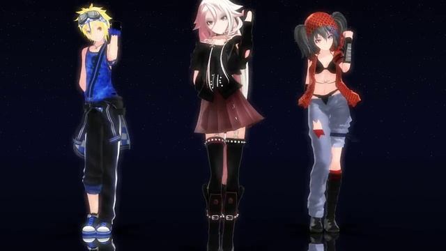 [MMD] girls, [IA, Len, Ruko] смотреть онлайн