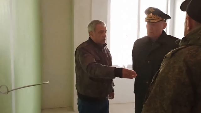 Командующий ЮВО на стройке госпиталя смотреть онлайн