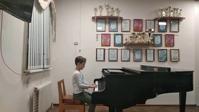 Егор Лебедев, 8 лет, ДХШИ "Молодость" г. Челябинска", подготовительный класс, "общее фортепиано" смотреть онлайн