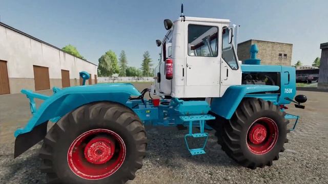 Farming Simulator 22 - Обзор мода ХТЗ Т-150К от Cheb_mods смотреть онлайн