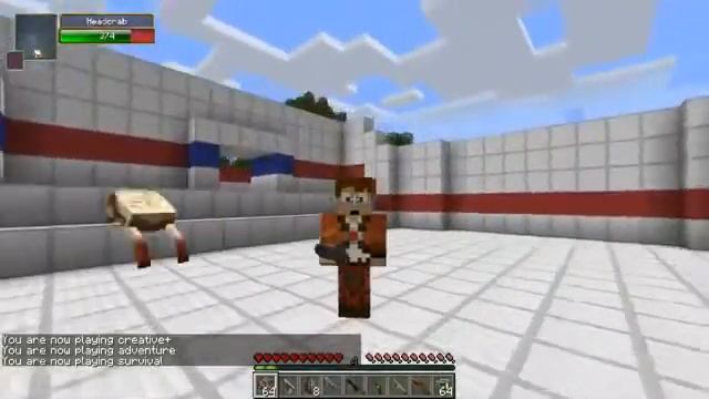 Game Обзор модов Minecraft ХАЛФ ЛАЙФ!!!! LambdaCraft #game #action смотреть онлайн