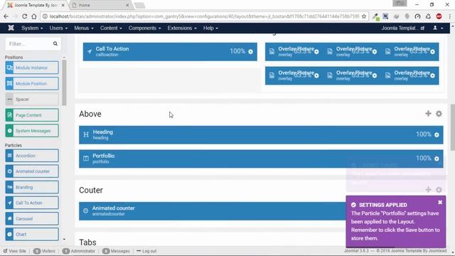 Gantry 5 - Portfolio Particle смотреть онлайн