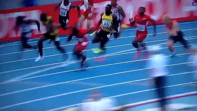 Jamaica Campeona del Mundo, Relevo 4x100, Moscu 2013 смотреть онлайн