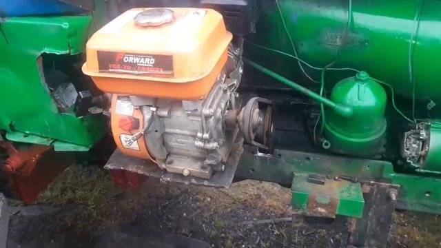 переделка пускача на т40