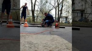 Аварийный вызов. Прочистка выпуска канализации.