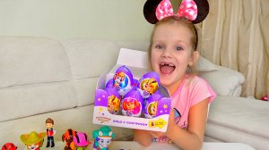 ЩЕНЯЧИЙ ПАТРУЛЬ / СЮРПРИЗЫ / ШОКОЛАДНЫЕ ЯЙЦАРАСПАКОВКА / MILANA LIKE