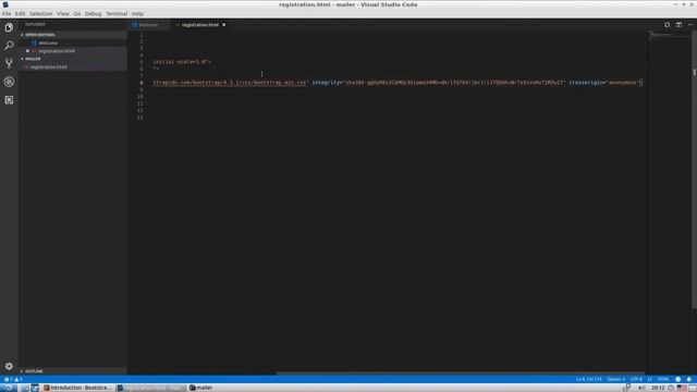 Nodemailer #1. Создание формы регистрации. смотреть онлайн
