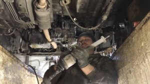 ЗАМЕНА КОРОБКИ ХОНДА СТРИМ