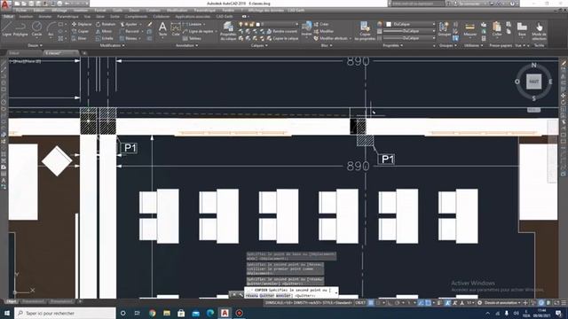 Séance N°01: DESSIN SUR AUTO-CAD R+1 SALLES DE CALSSES (de A à Z) смотреть онлайн