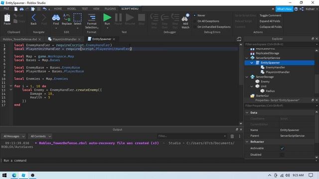Making a Tower Defense Game in Roblox #2 - Player Units & Entity Properties. смотреть онлайн