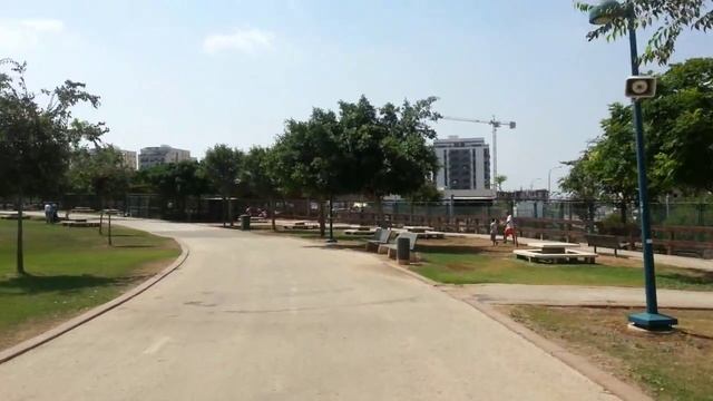 Израиль прогулка Афула парк