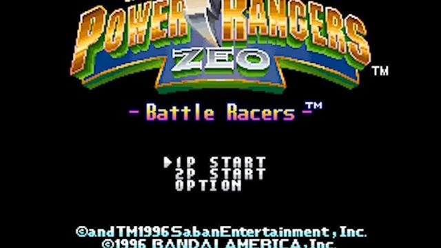 Intro-Demo - Power Rangers Zeo: Battle Racers (Europe, SNES) смотреть онлайн